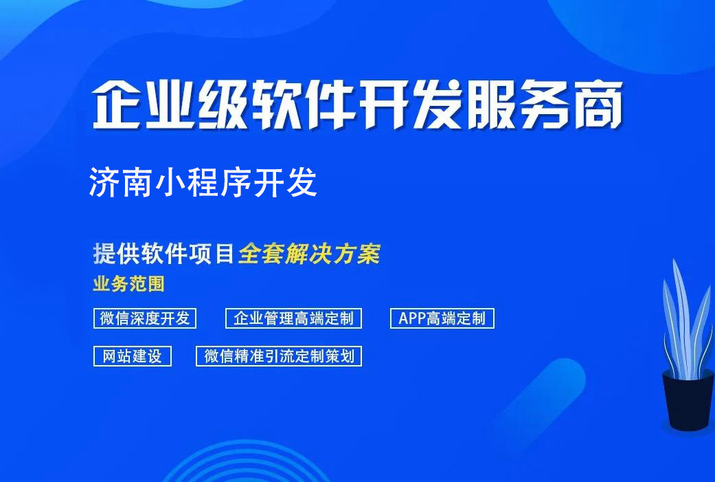 济南小程序开发