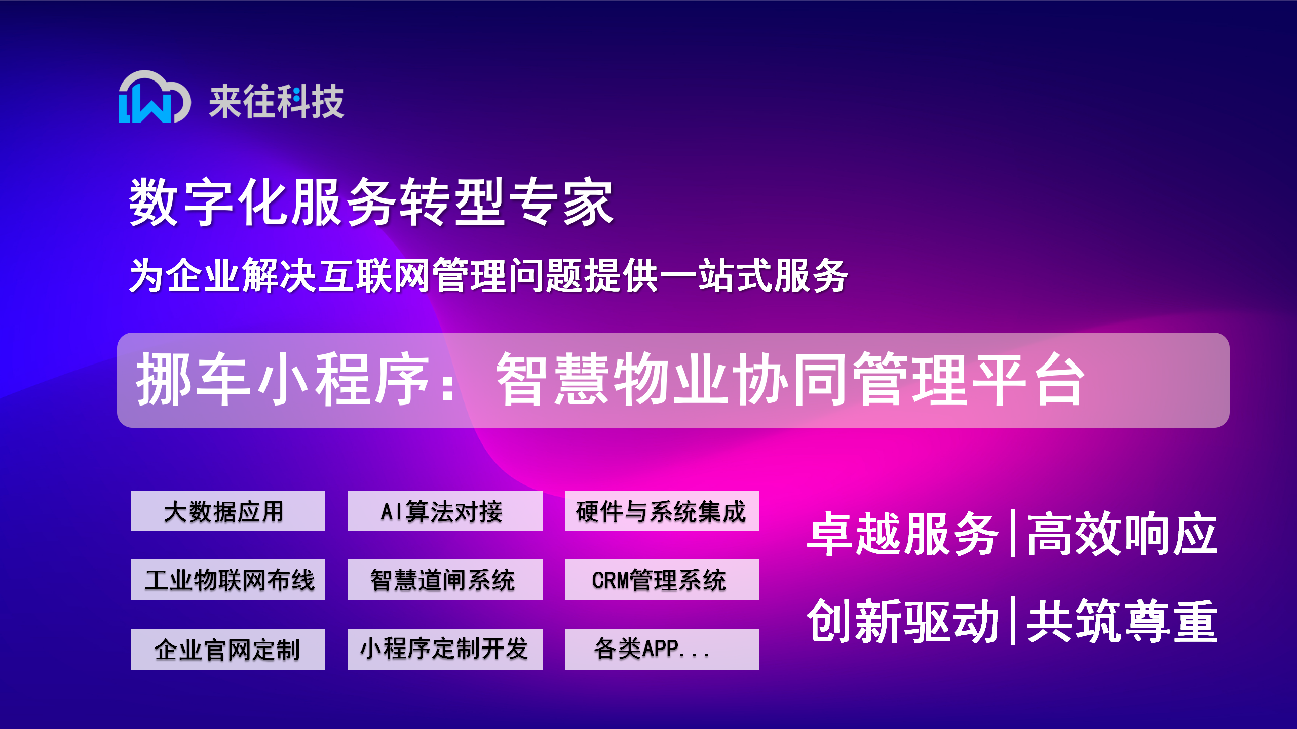 挪车小程序：智慧物业协同管理平台